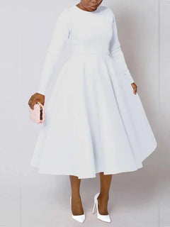 Elegance Mid day Long sleeve dress