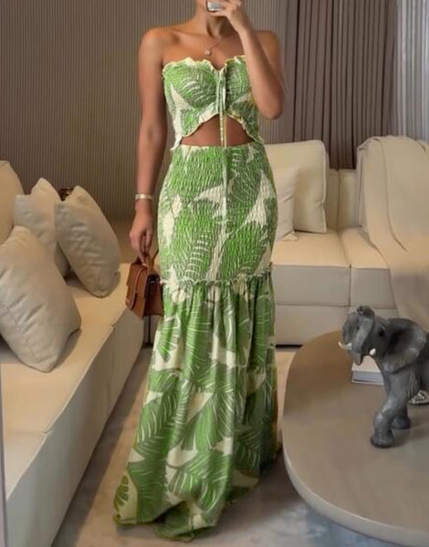 green-and-white