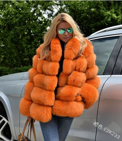 Loose Plush Fur Coat