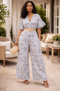 All-in-One Ankara Women Jumpsuit
