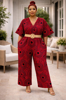 All-in-One Ankara Women Jumpsuit