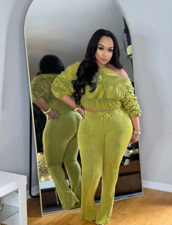 Ruched 2 pieces